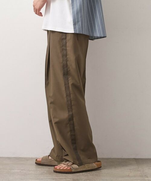 THE SHOP TK / ザ ショップ ティーケー パンツ | TRワイド側章パンツ | 詳細6