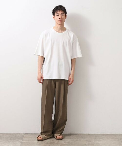 THE SHOP TK / ザ ショップ ティーケー パンツ | TRワイド側章パンツ | 詳細7