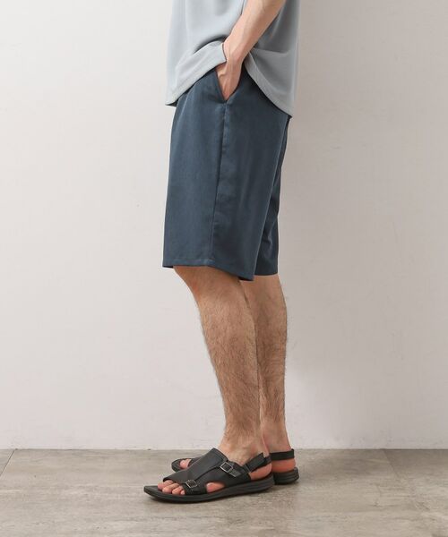 THE SHOP TK / ザ ショップ ティーケー ショート・ハーフ・半端丈パンツ | クールファイバーショートパンツ　接触冷感／吸水速乾／UVケア／軽量／セットアップ可 | 詳細2