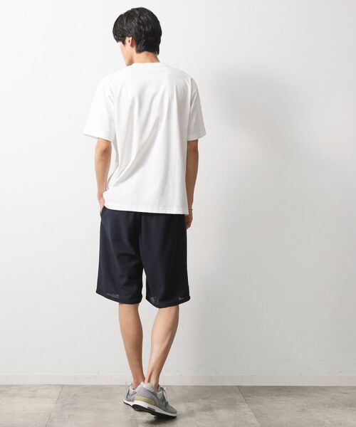 THE SHOP TK / ザ ショップ ティーケー ショート・ハーフ・半端丈パンツ | シャリルジャージショートパンツ 洗濯機OK/吸水速乾/イージーケア/セットアップ可 | 詳細11