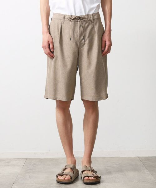 THE SHOP TK / ザ ショップ ティーケー ショート・ハーフ・半端丈パンツ | シャリルジャージショートパンツ 洗濯機OK/吸水速乾/イージーケア/セットアップ可 | 詳細13