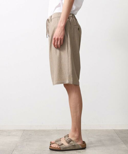 THE SHOP TK / ザ ショップ ティーケー ショート・ハーフ・半端丈パンツ | シャリルジャージショートパンツ 洗濯機OK/吸水速乾/イージーケア/セットアップ可 | 詳細14