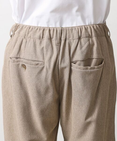 THE SHOP TK / ザ ショップ ティーケー ショート・ハーフ・半端丈パンツ | シャリルジャージショートパンツ 洗濯機OK/吸水速乾/イージーケア/セットアップ可 | 詳細17