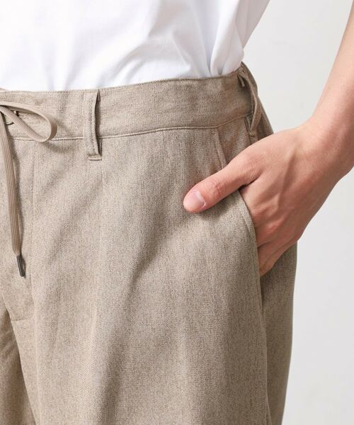 THE SHOP TK / ザ ショップ ティーケー ショート・ハーフ・半端丈パンツ | シャリルジャージショートパンツ 洗濯機OK/吸水速乾/イージーケア/セットアップ可 | 詳細18