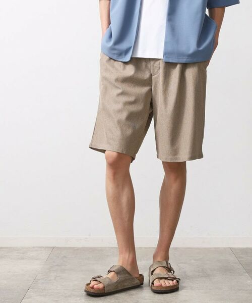 THE SHOP TK / ザ ショップ ティーケー ショート・ハーフ・半端丈パンツ | シャリルジャージショートパンツ 洗濯機OK/吸水速乾/イージーケア/セットアップ可 | 詳細5