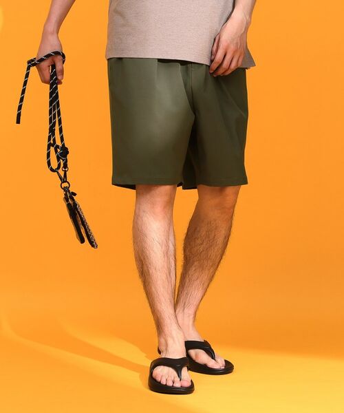 THE SHOP TK / ザ ショップ ティーケー ショート・ハーフ・半端丈パンツ | mizugiwa水陸両用ショートパンツ 【接触冷感/UVカット/吸水速乾/洗濯機OK】 | 詳細1