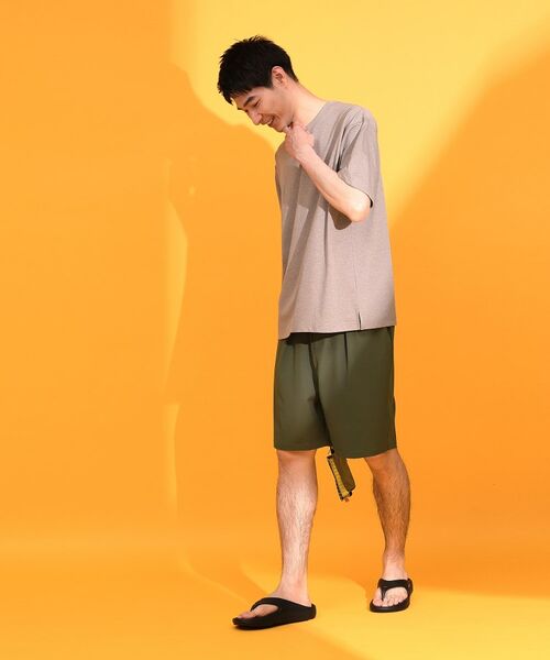 THE SHOP TK / ザ ショップ ティーケー ショート・ハーフ・半端丈パンツ | mizugiwa水陸両用ショートパンツ 【接触冷感/UVカット/吸水速乾/洗濯機OK】 | 詳細3