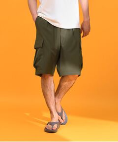 THE SHOP TK / ザ ショップ ティーケー ショート・ハーフ・半端丈パンツ | mizugiwa水陸両用カーゴショートパンツ 【接触冷感/UVカット/吸水速乾/洗濯機OK】