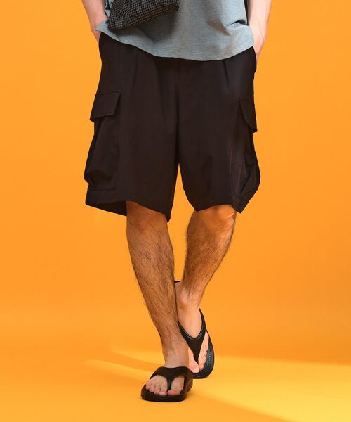 THE SHOP TK / ザ ショップ ティーケー ショート・ハーフ・半端丈パンツ | mizugiwa水陸両用カーゴショートパンツ 【接触冷感/UVカット/吸水速乾/洗濯機OK】 | 詳細1