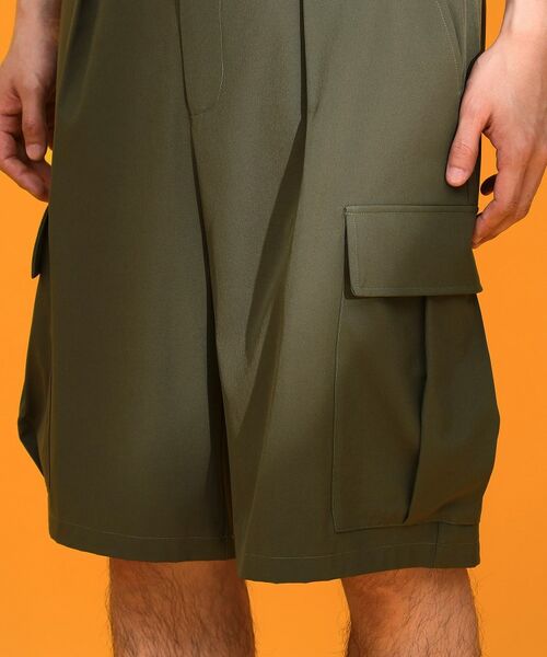 THE SHOP TK / ザ ショップ ティーケー ショート・ハーフ・半端丈パンツ | mizugiwa水陸両用カーゴショートパンツ 【接触冷感/UVカット/吸水速乾/洗濯機OK】 | 詳細16