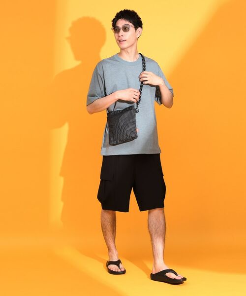 THE SHOP TK / ザ ショップ ティーケー ショート・ハーフ・半端丈パンツ | mizugiwa水陸両用カーゴショートパンツ 【接触冷感/UVカット/吸水速乾/洗濯機OK】 | 詳細3