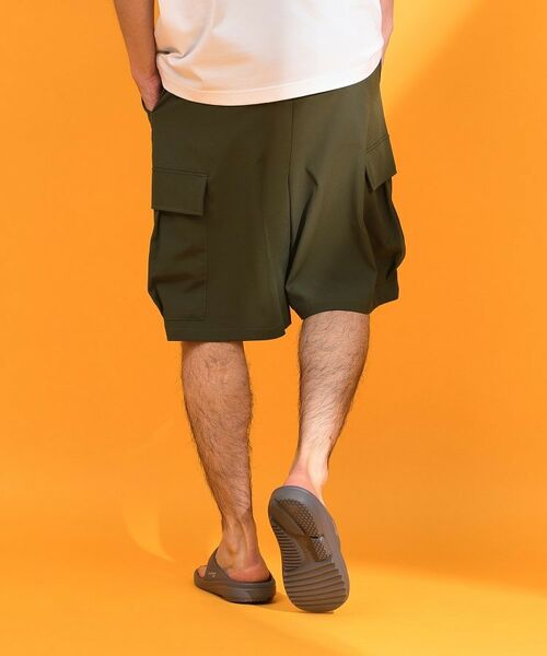 THE SHOP TK / ザ ショップ ティーケー ショート・ハーフ・半端丈パンツ | mizugiwa水陸両用カーゴショートパンツ 【接触冷感/UVカット/吸水速乾/洗濯機OK】 | 詳細6