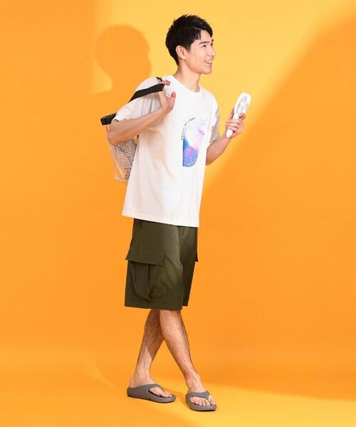 THE SHOP TK / ザ ショップ ティーケー ショート・ハーフ・半端丈パンツ | mizugiwa水陸両用カーゴショートパンツ 【接触冷感/UVカット/吸水速乾/洗濯機OK】 | 詳細7