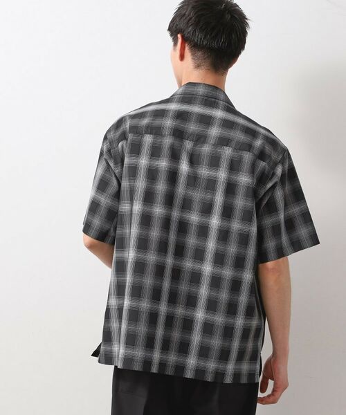 THE SHOP TK / ザ ショップ ティーケー シャツ・ブラウス | オンブレチェック半袖シャツ 洗濯機OK | 詳細2