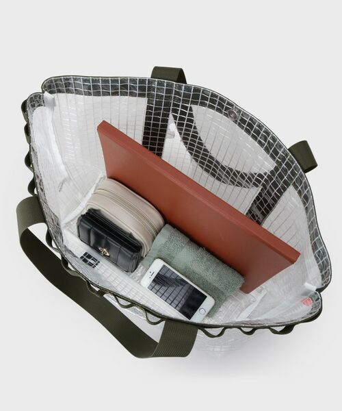 THE SHOP TK / ザ ショップ ティーケー トートバッグ | PVCクリアトートバッグ 【ユニセックス／軽量】 | 詳細12