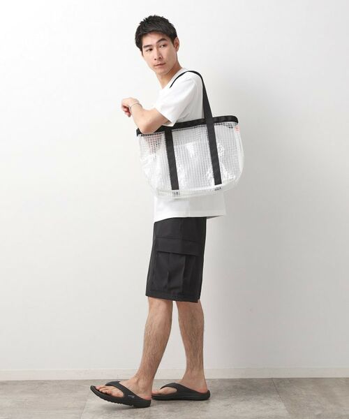 THE SHOP TK / ザ ショップ ティーケー トートバッグ | PVCクリアトートバッグ 【ユニセックス／軽量】 | 詳細18