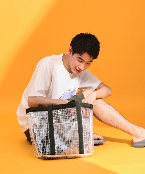 THE SHOP TK / ザ ショップ ティーケー トートバッグ | PVCクリアトートバッグ 【ユニセックス／軽量】 | 詳細2