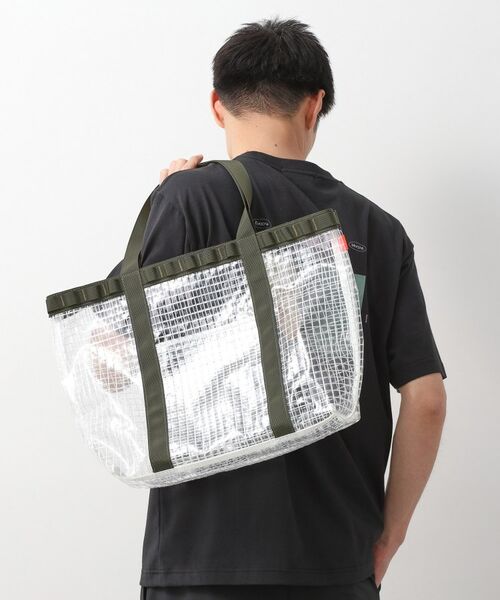 THE SHOP TK / ザ ショップ ティーケー トートバッグ | PVCクリアトートバッグ 【ユニセックス／軽量】 | 詳細20
