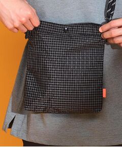 THE SHOP TK / ザ ショップ ティーケー ショルダーバッグ | ナイロンスクエアサコッシュ 【ユニセックス／軽量】