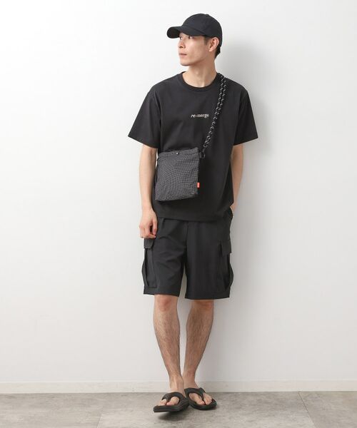 THE SHOP TK / ザ ショップ ティーケー ショルダーバッグ | ナイロンスクエアサコッシュ 【ユニセックス／軽量】 | 詳細15