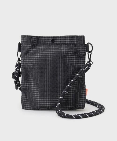 THE SHOP TK / ザ ショップ ティーケー ショルダーバッグ | ナイロンスクエアサコッシュ 【ユニセックス／軽量】 | 詳細3