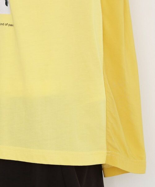 THE SHOP TK / ザ ショップ ティーケー Tシャツ | 異素材切替フォトプリントTシャツ【洗える】 | 詳細18