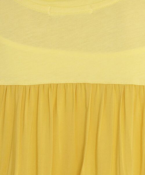 THE SHOP TK / ザ ショップ ティーケー Tシャツ | 異素材切替フォトプリントTシャツ【洗える】 | 詳細19