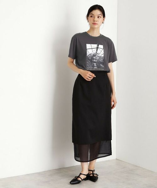 THE SHOP TK / ザ ショップ ティーケー Tシャツ | カレッジ&フォトプリントTシャツ【洗濯機OK】 | 詳細11