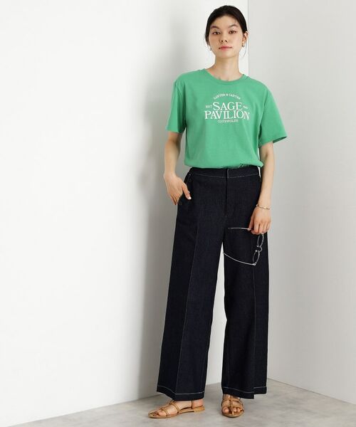 THE SHOP TK / ザ ショップ ティーケー Tシャツ | カレッジ&フォトプリントTシャツ【洗濯機OK】 | 詳細7