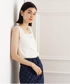 THE SHOP TK / ザ ショップ ティーケー キャミソール・チューブトップ | 【インナーに最適】2WAYスクエアタンク
