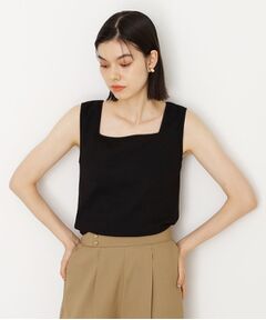 THE SHOP TK / ザ ショップ ティーケー キャミソール・チューブトップ | 【インナーに最適】2WAYスクエアタンク