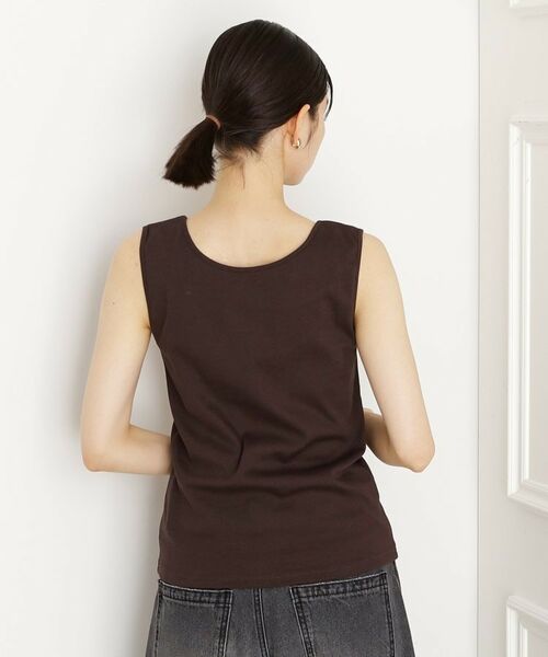THE SHOP TK / ザ ショップ ティーケー キャミソール・チューブトップ | 【インナーに最適】2WAYスクエアタンク | 詳細14