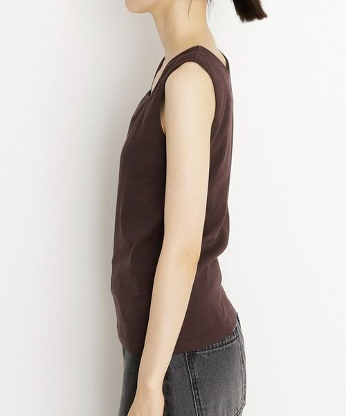 THE SHOP TK / ザ ショップ ティーケー キャミソール・チューブトップ | 【インナーに最適】2WAYスクエアタンク | 詳細20