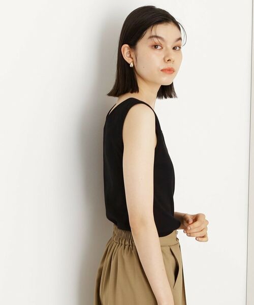 THE SHOP TK / ザ ショップ ティーケー キャミソール・チューブトップ | 【インナーに最適】2WAYスクエアタンク | 詳細5