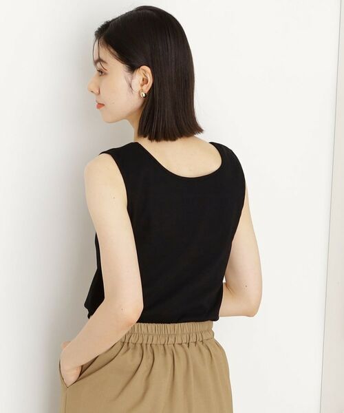 THE SHOP TK / ザ ショップ ティーケー キャミソール・チューブトップ | 【インナーに最適】2WAYスクエアタンク | 詳細6
