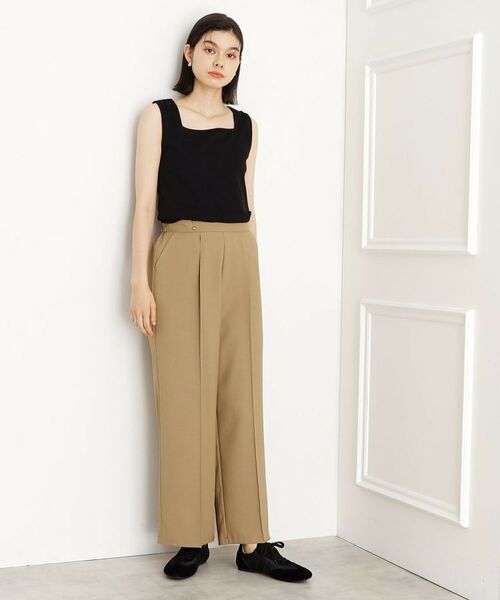 THE SHOP TK / ザ ショップ ティーケー キャミソール・チューブトップ | 【インナーに最適】2WAYスクエアタンク | 詳細7