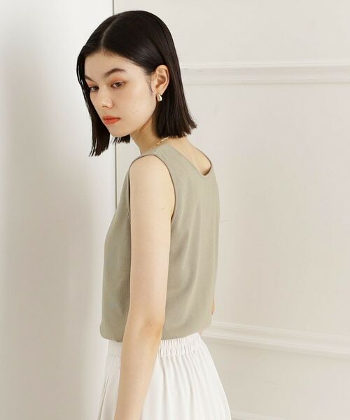 THE SHOP TK / ザ ショップ ティーケー キャミソール・チューブトップ | 【インナーに最適】2WAYスクエアタンク | 詳細9