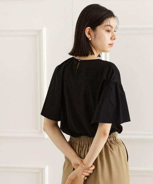 THE SHOP TK / ザ ショップ ティーケー カットソー | アシメケープ風プルオーバー【接触冷感/洗濯機OK】 | 詳細10