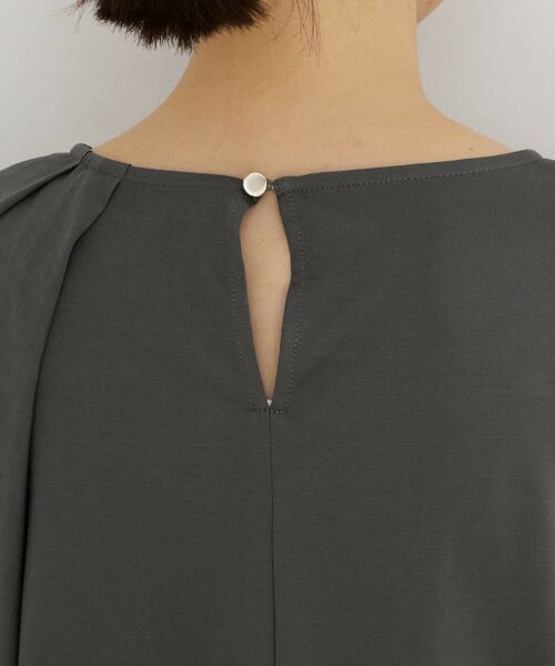 THE SHOP TK / ザ ショップ ティーケー カットソー | アシメケープ風プルオーバー【接触冷感/洗濯機OK】 | 詳細17