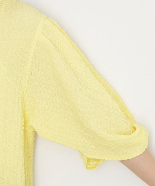 THE SHOP TK / ザ ショップ ティーケー カットソー | ポコポコ袖タックプルオーバー　体型カバー/洗濯機OK | 詳細26