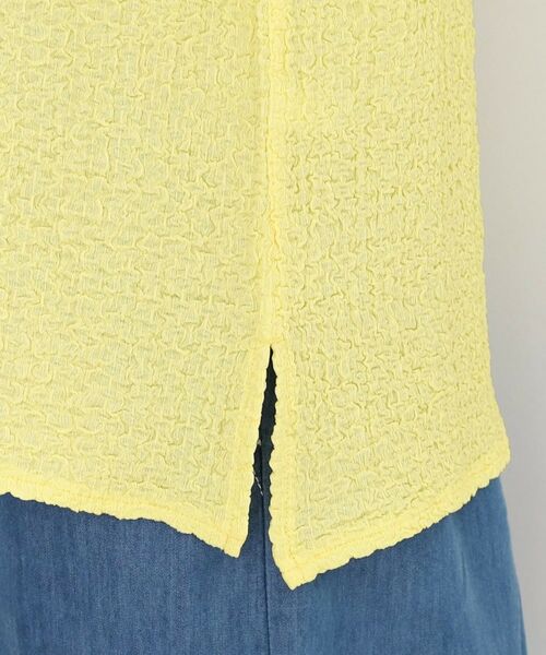 THE SHOP TK / ザ ショップ ティーケー カットソー | ポコポコ袖タックプルオーバー　体型カバー/洗濯機OK | 詳細28