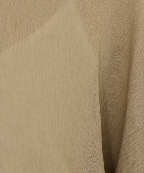 THE SHOP TK / ザ ショップ ティーケー シャツ・ブラウス | 後ろギャザーシアーシャツ【体型カバー／洗える】 | 詳細8