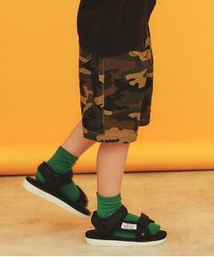 THE SHOP TK / ザ ショップ ティーケー ショート・ハーフ・半端丈パンツ | 【110－160】デニム＆カモフラ柄ハーフパンツ/洗濯機OK