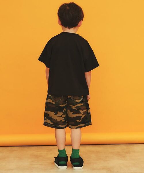 THE SHOP TK / ザ ショップ ティーケー ショート・ハーフ・半端丈パンツ | 【110-160】デニム&カモフラ柄ハーフパンツ/洗濯機OK | 詳細3