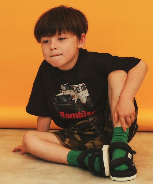 THE SHOP TK / ザ ショップ ティーケー ショート・ハーフ・半端丈パンツ | 【110-160】デニム&カモフラ柄ハーフパンツ/洗濯機OK | 詳細4