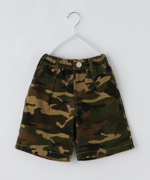 THE SHOP TK / ザ ショップ ティーケー ショート・ハーフ・半端丈パンツ | 【110-160】デニム&カモフラ柄ハーフパンツ/洗濯機OK | 詳細5