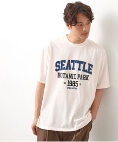 THE SHOP TK / ザ ショップ ティーケー Tシャツ | カレッジロゴ半袖Tシャツ /親子リンク/洗濯機OK