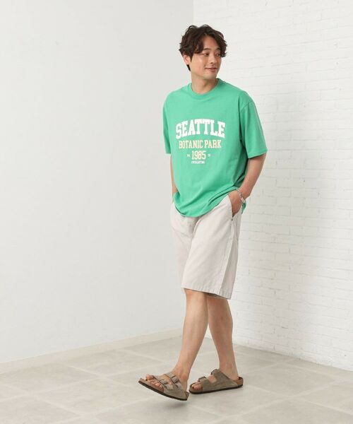 THE SHOP TK / ザ ショップ ティーケー Tシャツ | カレッジロゴ半袖Tシャツ /親子リンク/洗濯機OK | 詳細11