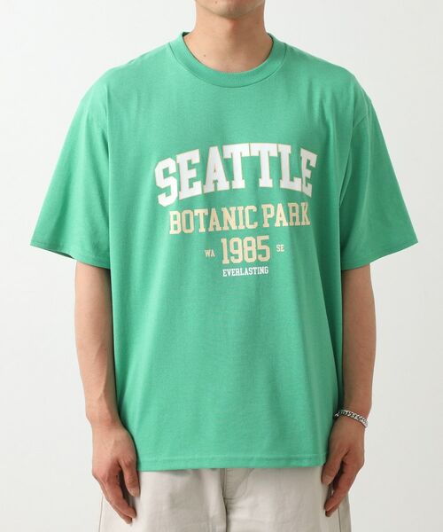 THE SHOP TK / ザ ショップ ティーケー Tシャツ | カレッジロゴ半袖Tシャツ /親子リンク/洗濯機OK | 詳細13