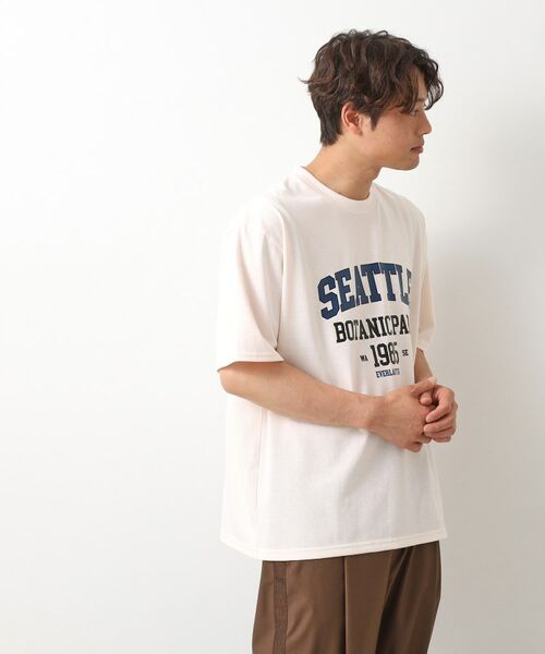 THE SHOP TK / ザ ショップ ティーケー Tシャツ | カレッジロゴ半袖Tシャツ /親子リンク/洗濯機OK | 詳細5